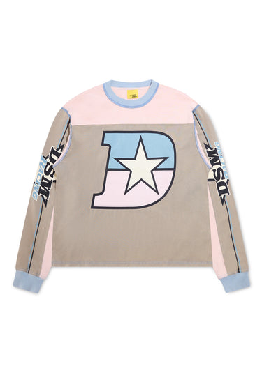 Supercross Long Sleeve - Pink/Grey