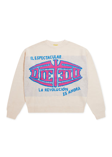 El Espectacular Knit Sweater - Cream