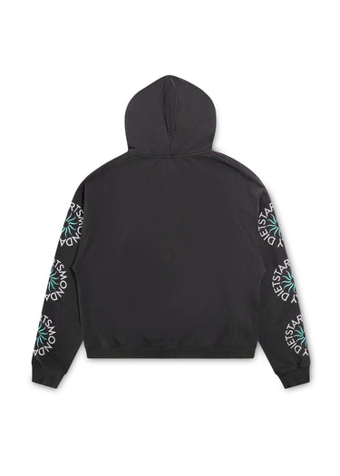 Sol Full Zip Hoodie - Vintage Black