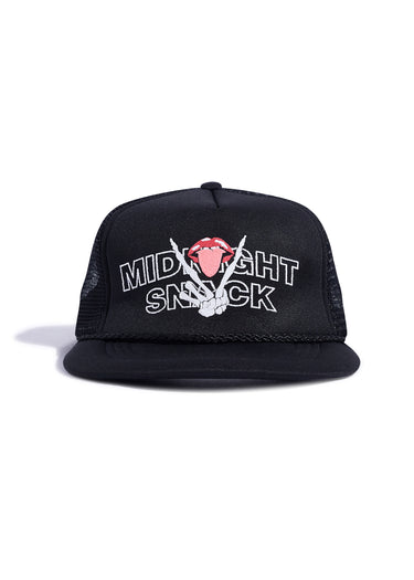 Midnight Snack Trucker Hat - Black