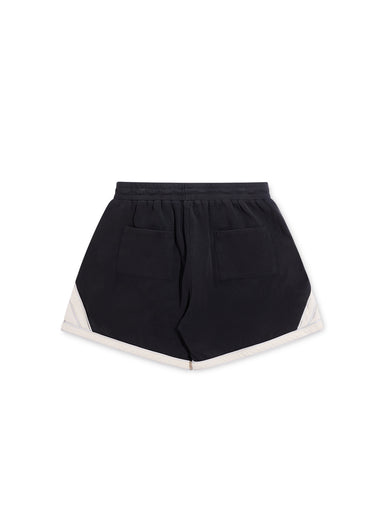 Warm Up Shorts - Vintage Black/Cream