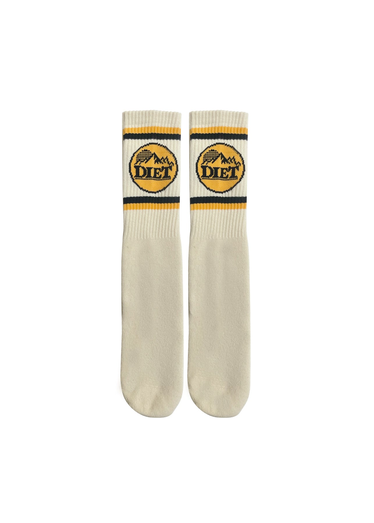 Mountain Socks - Cream/Yellow